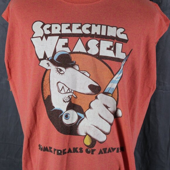 Punk Band Shirt - Screeching Weasel Some Freaks of Avatism - Men's 2xL - Picture 2 of 7